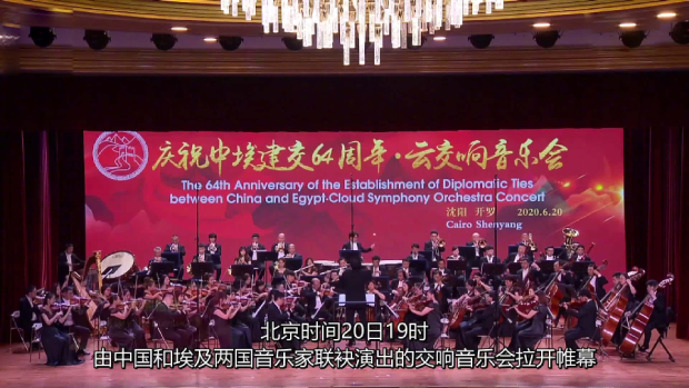 跨越万里之遥！中埃音乐家上演云端音乐会