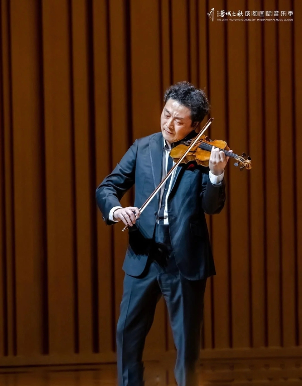 吕思清首次在蓉举办独奏音乐会 ：《梁祝》千般演奏亦不厌